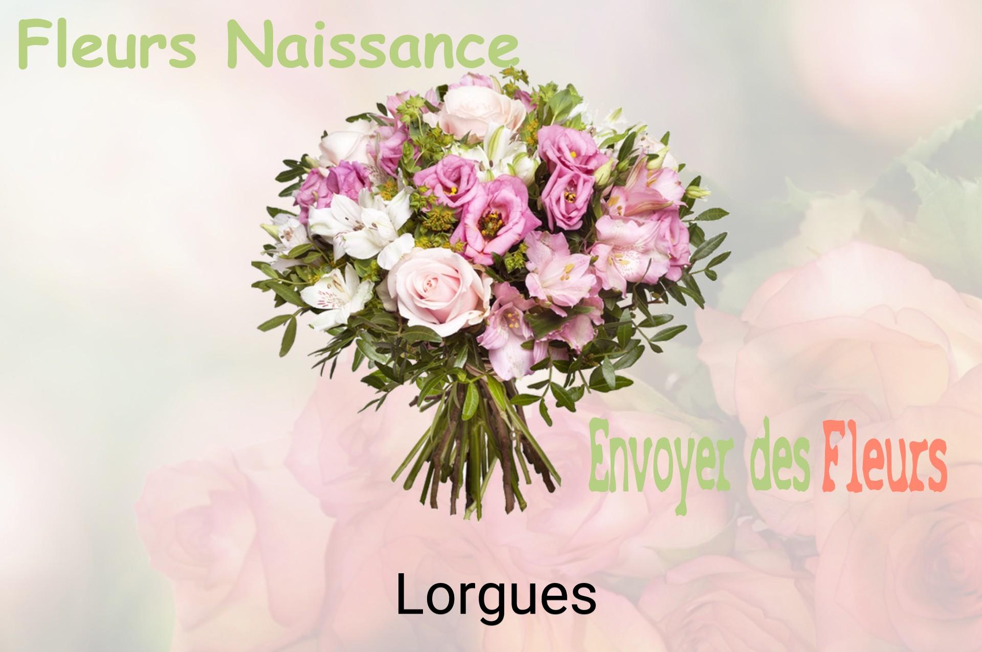 Bouquet de fleurs de naissance livré à Lorgues